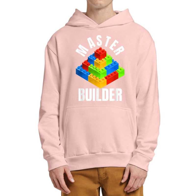 Master Builder Building Blocks Brick Builders Toys Gift Urban Pullover Hoodie | Artistshot