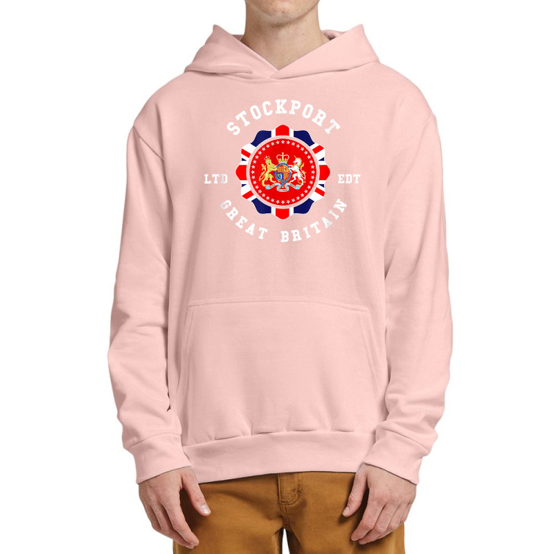 Stockport Great Britain British Pride Vintage T Shirt Urban Pullover Hoodie | Artistshot