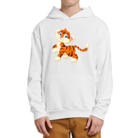 Cute Little Tiger Urban Pullover Hoodie | Artistshot