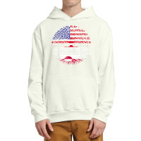 Usa & Greenland Flags Tee American Grown Greenlandic Roots T Shirt Urban Pullover Hoodie | Artistshot