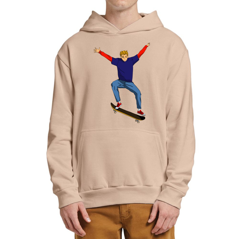 Skater Boy Urban Pullover Hoodie | Artistshot