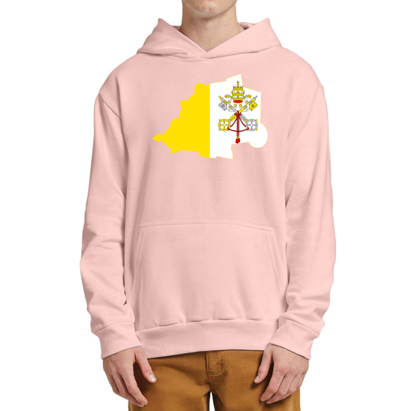 Flag Map Of Holy See Urban Pullover Hoodie | Artistshot