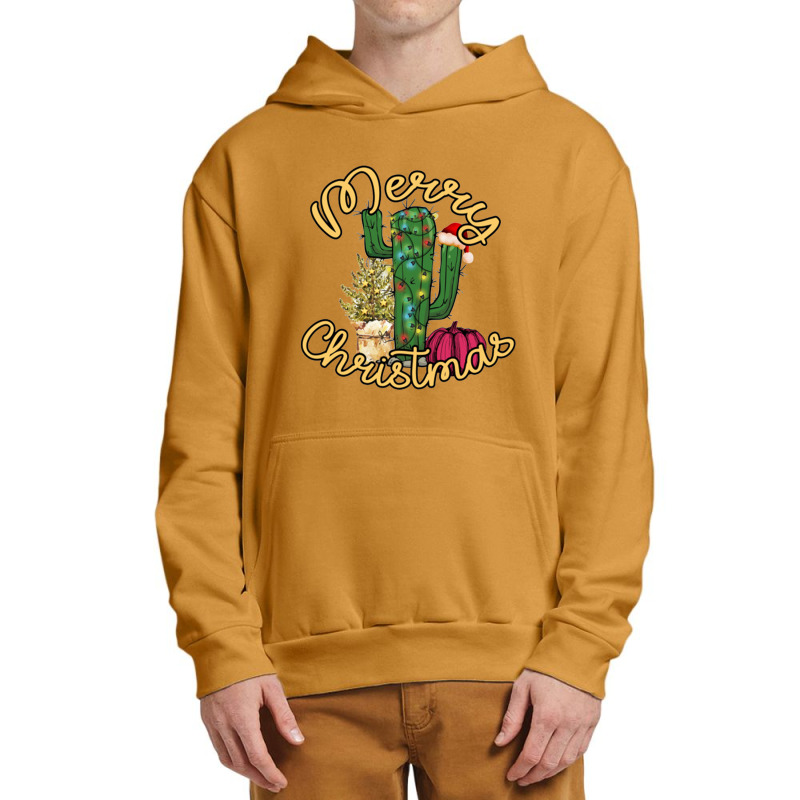 Cactus Christmas Vacation Urban Pullover Hoodie by Evelyn D Adkins | Artistshot