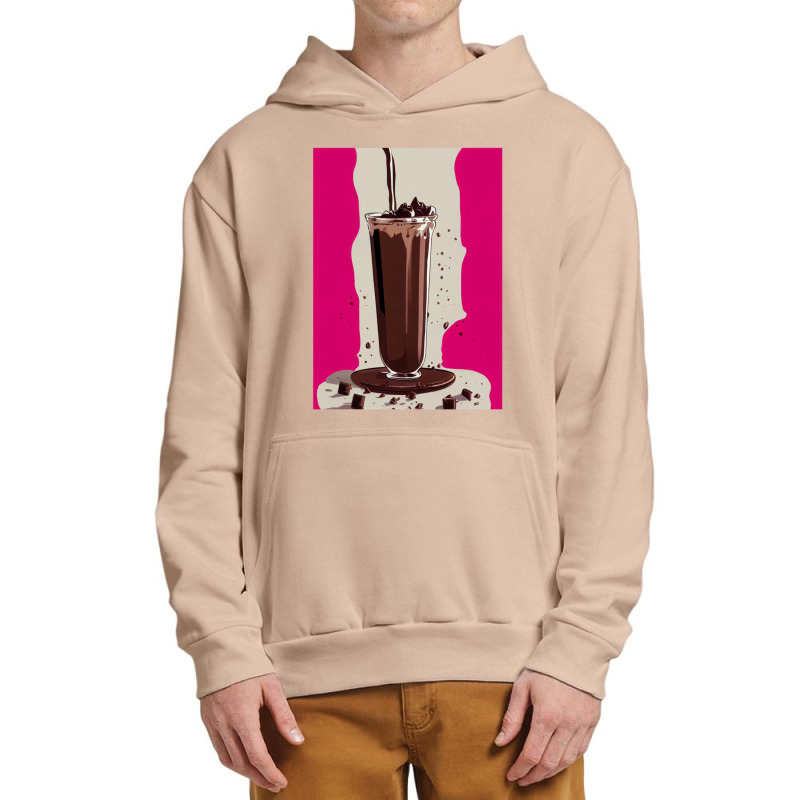 Chocolate Milkshake 1 Urban Pullover Hoodie by RommelRRaj | Artistshot