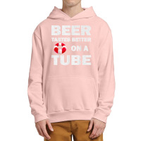 Funny Beer Drinking River Rafting Hilarious River Rat Urban Pullover Hoodie | Artistshot