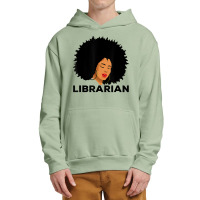 Librarian Appreciation Afro American Bookworm Library T Shirt Urban Pullover Hoodie | Artistshot