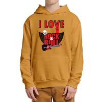 I Love Rock And Roll Urban Pullover Hoodie | Artistshot