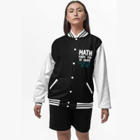 Funny Math Teacher Art Men Women Mathematics Equation Lovers T Shirt Bomber Jacket | Artistshot