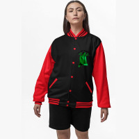 Bit Nipply Christmas Vacation Bomber Jacket | Artistshot