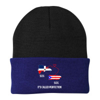 Half Puerto Rican Half Dominican Flag Map Combined Pr Rd T Shirt Beanie | Artistshot