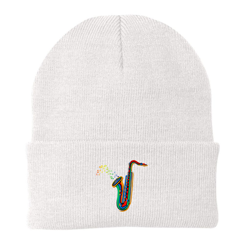 Musical Instrument Saxophone Player Saxophone Beanie by cm-arts | Artistshot