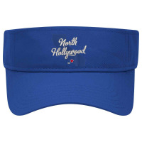 North Hollywood California Los Angeles Ca Map Visor Hat | Artistshot