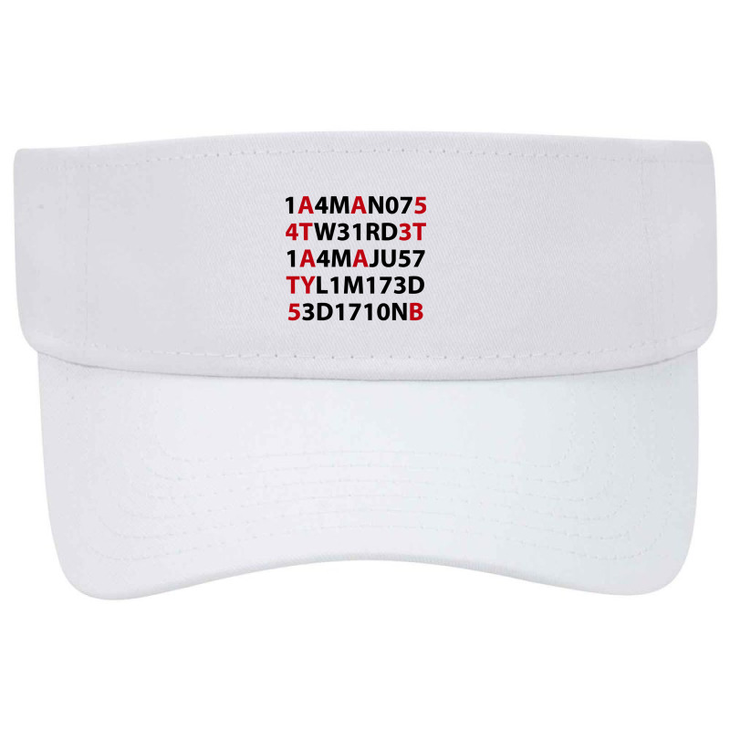 I’m Not Weird, I’m Just Limited Edition - 1 4m N07 W31rd 1 4m Ju57 Visor hat by JONAHANDERSON | Artistshot