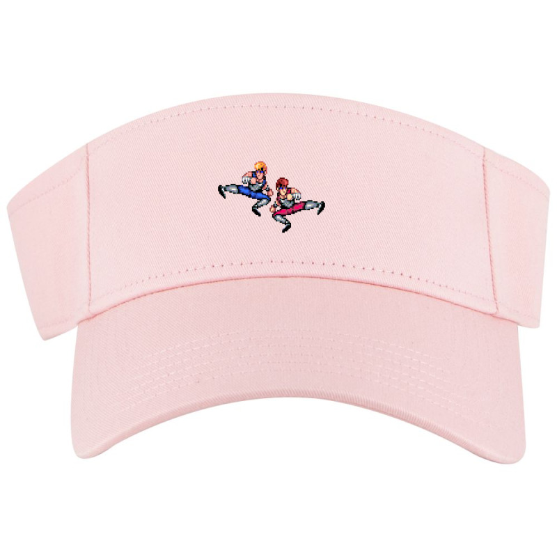 Double Dragon Flying Kicks Visor hat by ERNIEHERNANDEZ | Artistshot