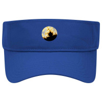 Eclipse Flower Pop Socke Visor Hat | Artistshot