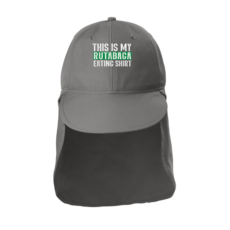 This Is My Rutabaga Eating T Shirt Sun Shade Cap | Artistshot