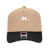 Alaskan Malamute Heartbeat Dog Lover Mesh Back Trucker Hat | Artistshot