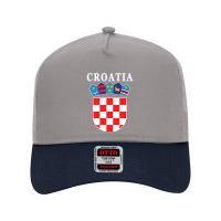 Croatia Deluxe Football Jersey Design Mesh Back Trucker Hat | Artistshot