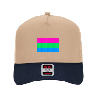 Polysexual Pride Flag National Pride Gift Mesh Back Trucker Hat | Artistshot