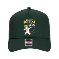 It's My Bachelor Party Unicorn Premium For Fans Mesh Back Trucker Hat | Artistshot