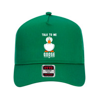 Goose Talk To Me Mesh Back Trucker Hat | Artistshot