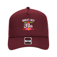 Spanish Grandma T Shirt   World's Best Tita Shirt Mesh Back Trucker Hat | Artistshot