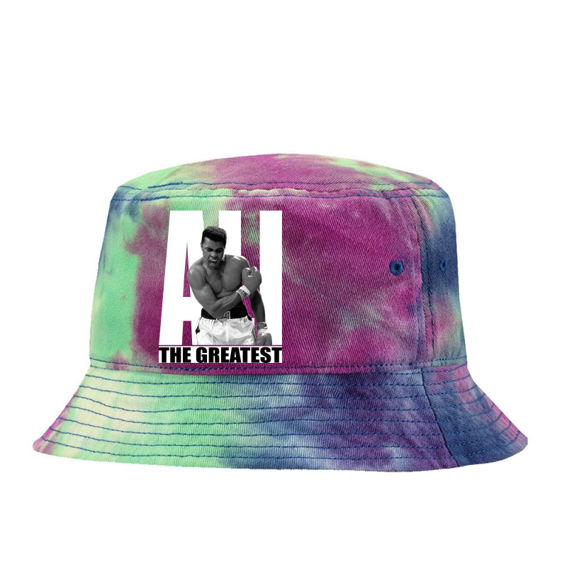 Vintage Graphic  Ali Funny Men Tie Dyed Bucket Hat by LaineyArtists | Artistshot