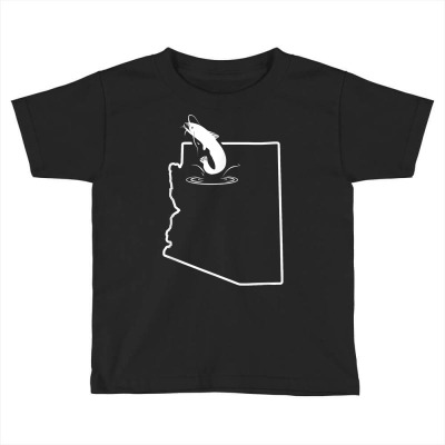 Channel Catfish Arizona Flathead Catfish Shirt Toddler T-shirt Designed By Emaliekrein
