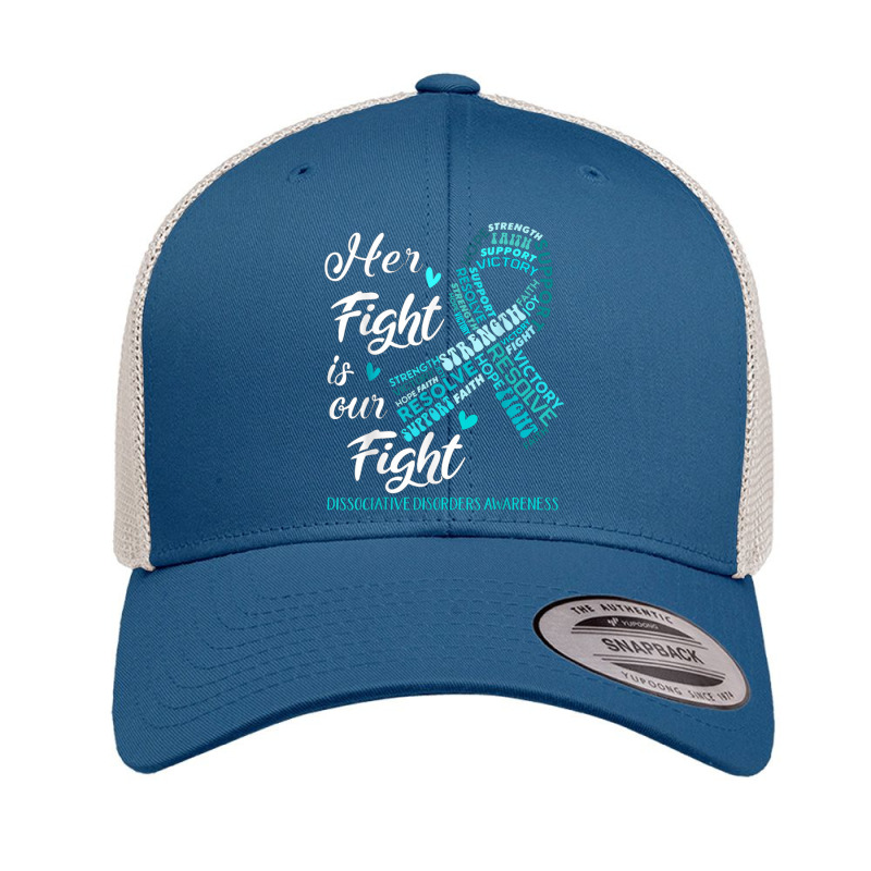 Dissociative Disorders Awareness Her Fight Is Our Fight Retro Trucker Cap | Artistshot