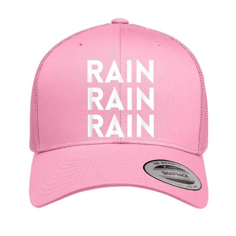 Rain Rain Rain Dance In The Rain T Shirt Retro Trucker Cap by donatoherrigpwj | Artistshot