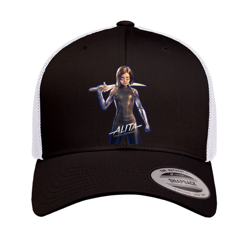 5 Alita Battle Angel Retro Trucker Cap by kokojyan | Artistshot