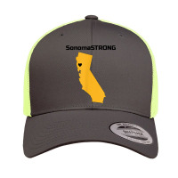 Support Sonoma Strong California State Heart Love T Shirt Retro Trucker Cap | Artistshot