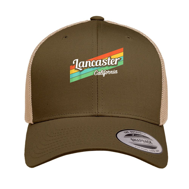 Lancaster California Retro Vintage T Shirt Retro Trucker Cap | Artistshot