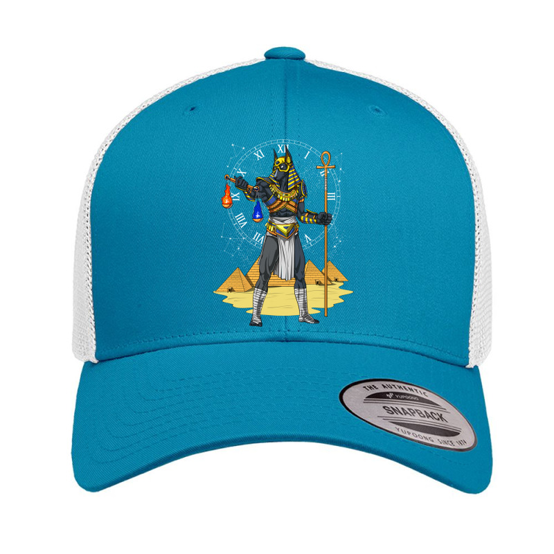 Hippie Anubis Egyptian God  181 Retro Trucker Cap by urethrapricey | Artistshot