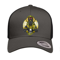 Hippie Egyptian Mythology God Anubis Retro Trucker Cap | Artistshot