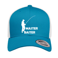 Aster Baiter Mens Rude Fishing Retro Trucker Cap | Artistshot