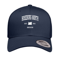 Roseburg North Oregon Or Vintage Athletic Sports Design T Shirt Retro Trucker Cap | Artistshot