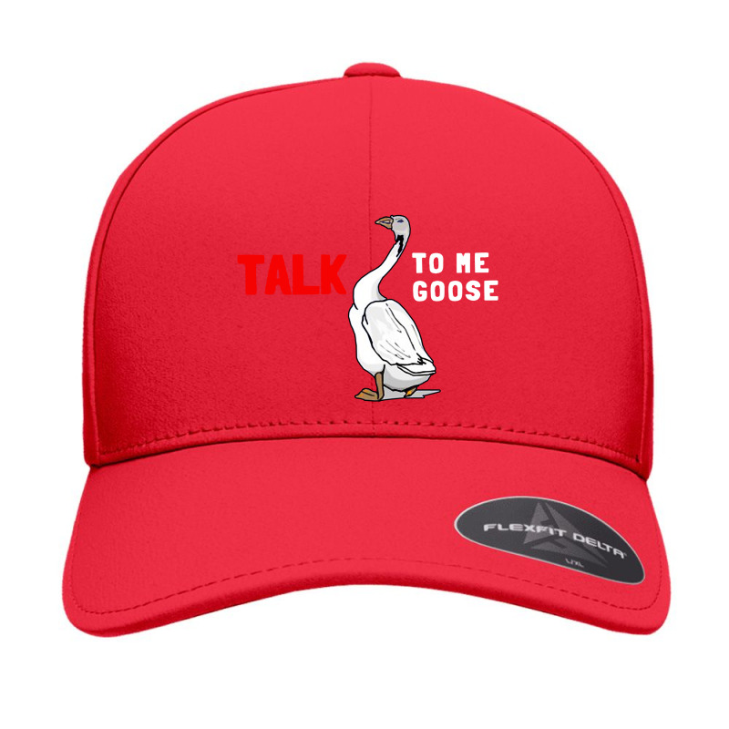 Talk To Me Goose Funny Goose Seamless Cap | Artistshot