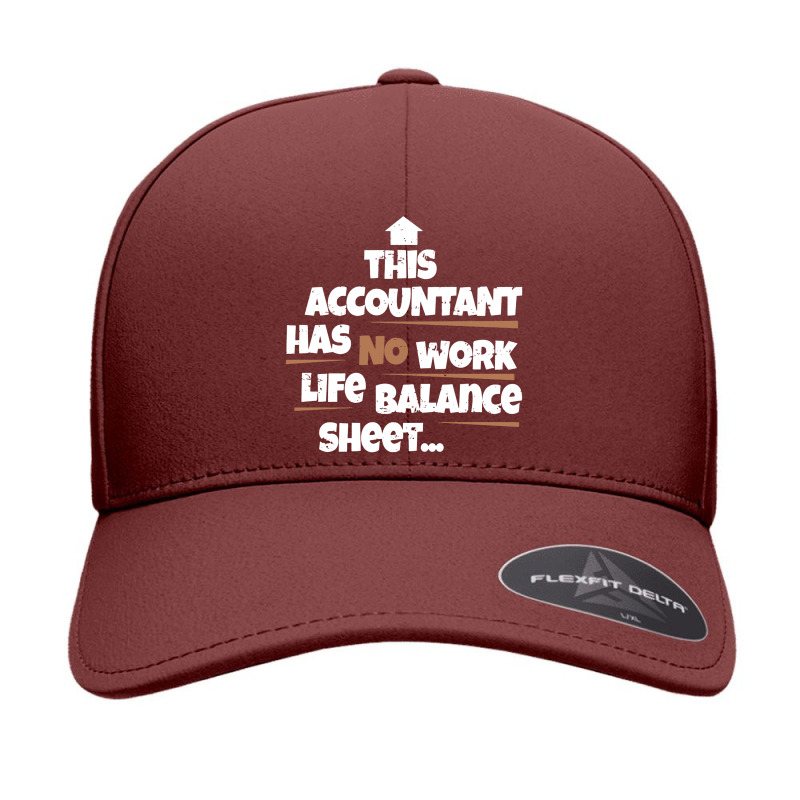 Work Life Balance Sheet Seamless Cap | Artistshot