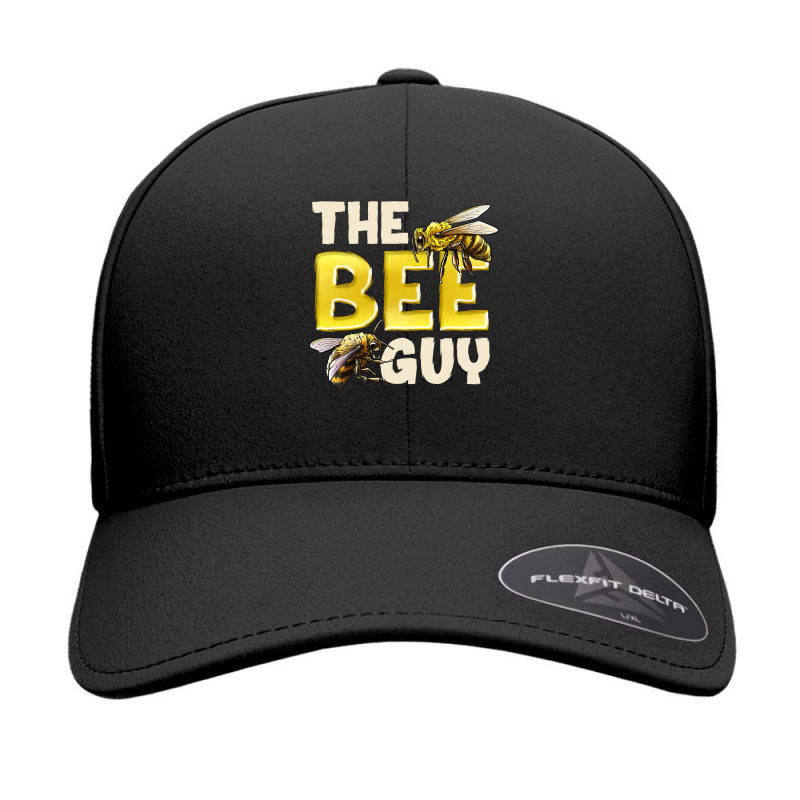 Bee Beekeeper Mens The Bee Guy Funny Beekeeper Dad Husband 244 Hive Be Seamless Cap | Artistshot