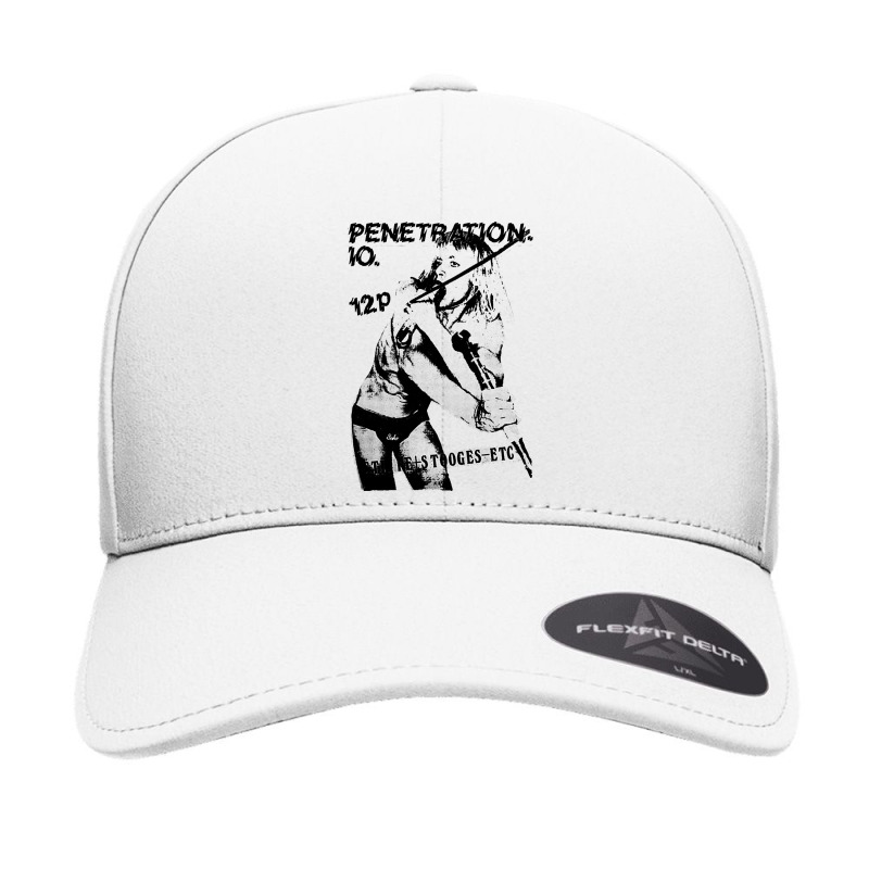 Penetration Punk Fanzine Iggy Pop Tribute Design Seamless Cap | Artistshot