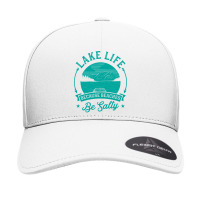 Lake Life Because Beaches Be Salty Funny Cute Unique Summer Sweatshirt Seamless Cap | Artistshot