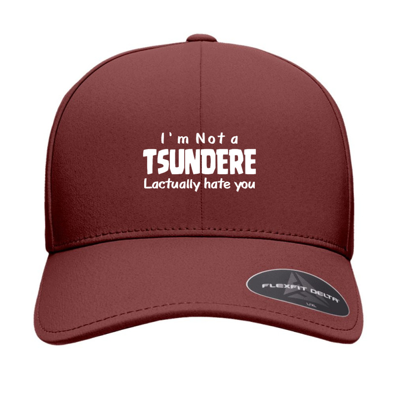 Not A Tsundere Seamless Cap by saterseim | Artistshot