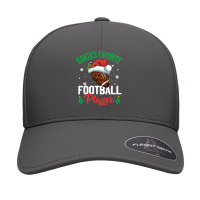 Football Santas Favorite Football Player Christmas Pajama 133 Seamless Cap | Artistshot