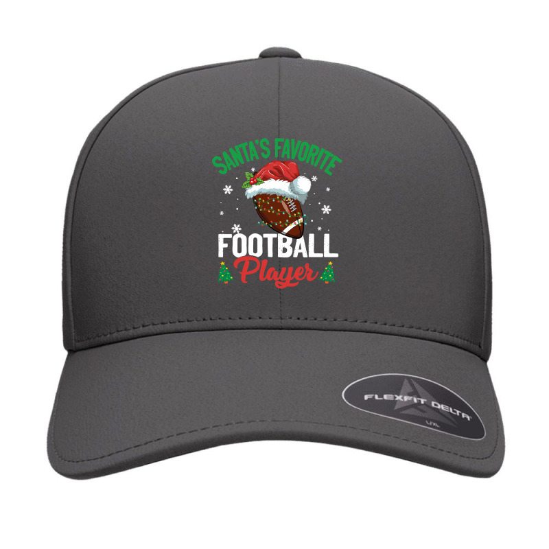 Football Santas Favorite Football Player Christmas Pajama 133 Seamless Cap by circularflap | Artistshot