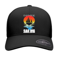 Sailing T  Shirt I'd Rather Be Sailing T  Shirt Seamless Cap | Artistshot