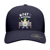 Funny Volleyball Lovers T  Shirt Holy Blockamole Funny Avocado Blocker Seamless Cap | Artistshot