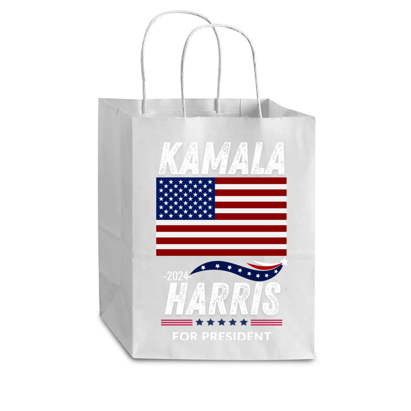 Kamala Harris For President Cub Paper Bag - 8 X 4 1/2 X 10 1/4 | Artistshot