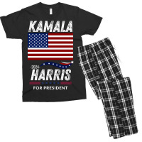 Kamala Harris For President Men's T-shirt Pajama Set | Artistshot