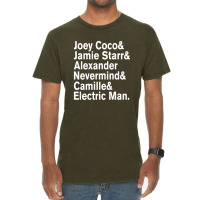 Prince Aliases Joey Coco & Jamie Starr Threads Vintage T-shirt | Artistshot